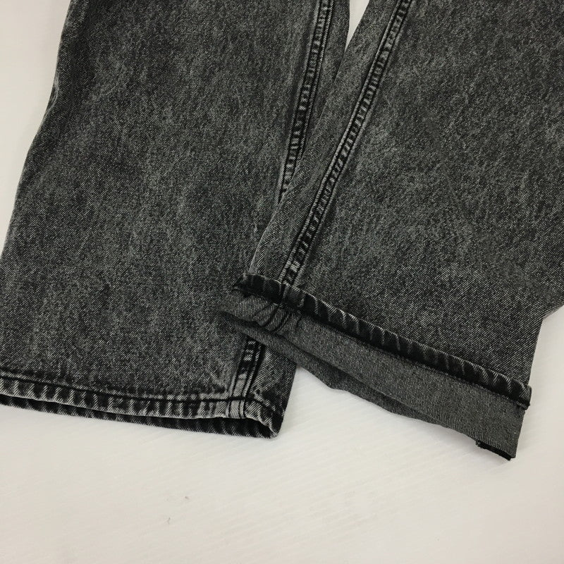 【中古品】【メンズ】 XLARGE エクストララージ 24AW CHEMICAL WIDE DENIM PANTS 101244031005 ケミカル ウォッシュ デニムパンツ ボトムス 153-241218-at-11-tei サイズ：32 カラー：ブラック 万代Net店