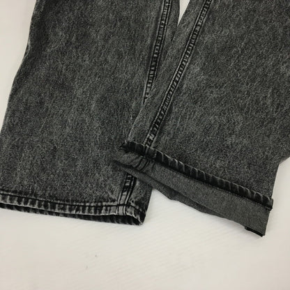 【中古品】【メンズ】 XLARGE エクストララージ 24AW CHEMICAL WIDE DENIM PANTS 101244031005 ケミカル ウォッシュ デニムパンツ ボトムス 153-241218-at-11-tei サイズ：32 カラー：ブラック 万代Net店