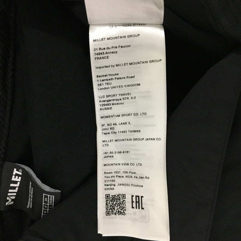 【中古品】【メンズ】 MILLET ミレー TELLURIDE PANTS MIV9222 テルライドパンツ ボトムス スキーウェア 121-241215-kk-07-tei サイズ：L カラー：NOIR/NOIR 万代Net店