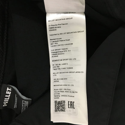 【中古品】【メンズ】 MILLET ミレー TELLURIDE PANTS MIV9222 テルライドパンツ ボトムス スキーウェア 121-241215-kk-07-tei サイズ：L カラー：NOIR/NOIR 万代Net店