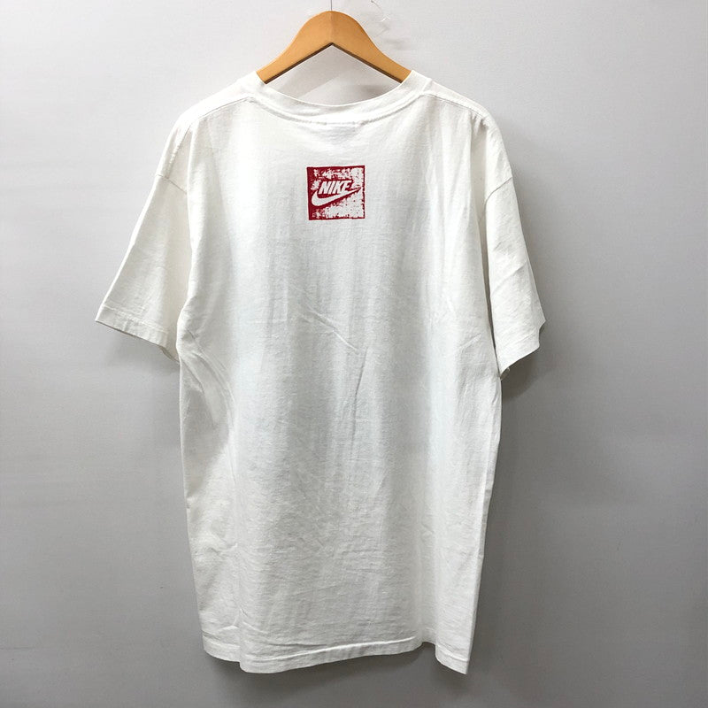 【中古品】【メンズ】 NIKE ナイキ 90's JORDAN PRINT S/S TEE 90年代 ジョーダン ショートスリーブ プリント Tシャツ 半袖 トップス 148-241217-kk-23-tei サイズ：XL カラー：ホワイト 万代Net店