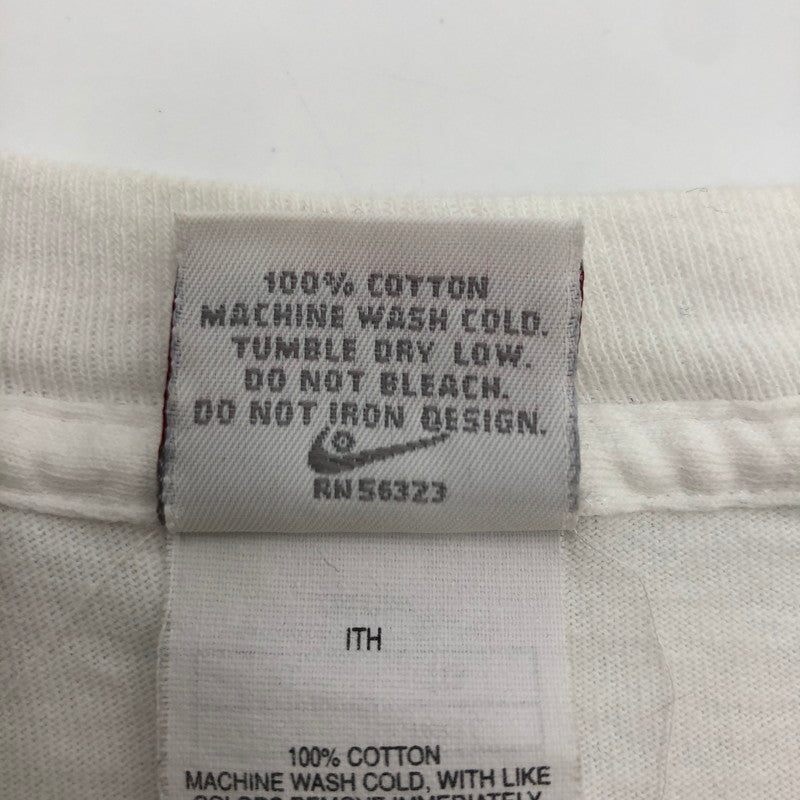 【中古品】【メンズ】 NIKE ナイキ 90's JORDAN PRINT S/S TEE 90年代 ジョーダン ショートスリーブ プリント Tシャツ 半袖 トップス 148-241217-kk-23-tei サイズ：XL カラー：ホワイト 万代Net店