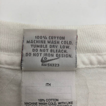 【中古品】【メンズ】 NIKE ナイキ 90's JORDAN PRINT S/S TEE 90年代 ジョーダン ショートスリーブ プリント Tシャツ 半袖 トップス 148-241217-kk-23-tei サイズ：XL カラー：ホワイト 万代Net店