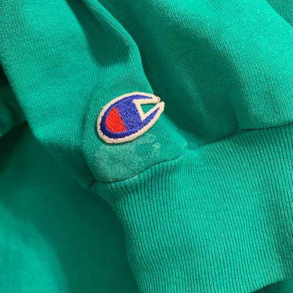 【中古品】【メンズ】 Champion チャンピオン 80's PULLOVER HOODIE VINTAGE 80年代 プルオーバーフーディー トップス パーカー ヴィンテージ 青タグ 145-241218-at-09-tei サイズ：L カラー：グリーン 万代Net店