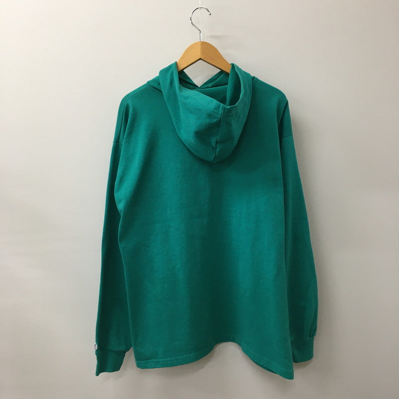 【中古品】【メンズ】 Champion チャンピオン 80's PULLOVER HOODIE VINTAGE 80年代 プルオーバーフーディー トップス パーカー ヴィンテージ 青タグ 145-241218-at-09-tei サイズ：L カラー：グリーン 万代Net店