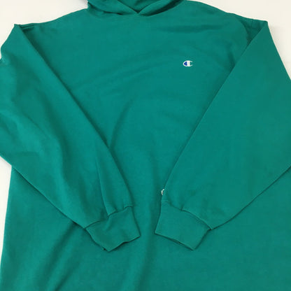 【中古品】【メンズ】 Champion チャンピオン 80's PULLOVER HOODIE VINTAGE 80年代 プルオーバーフーディー トップス パーカー ヴィンテージ 青タグ 145-241218-at-09-tei サイズ：L カラー：グリーン 万代Net店