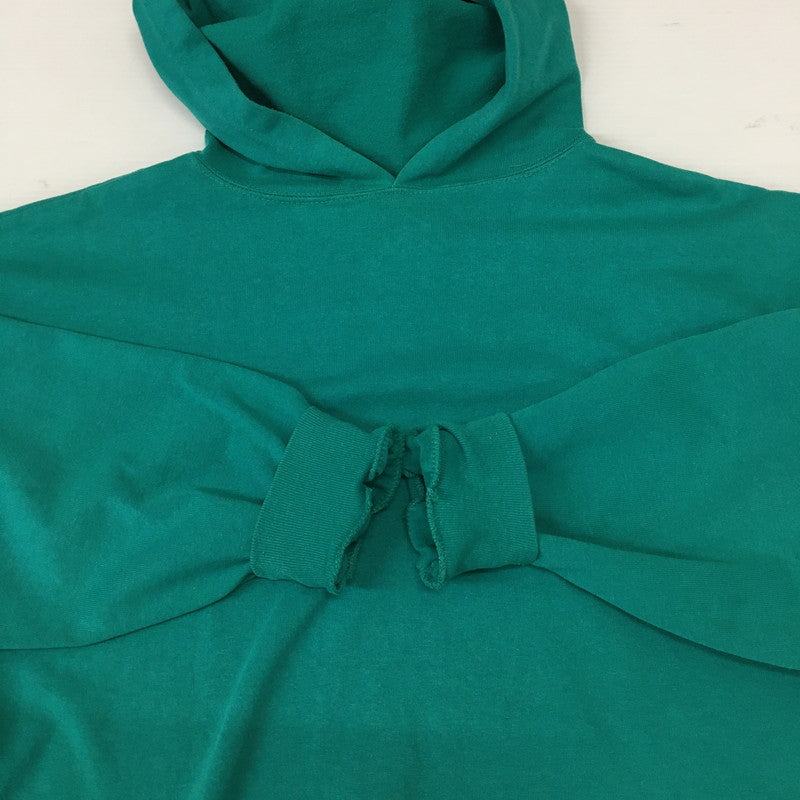 【中古品】【メンズ】 Champion チャンピオン 80's PULLOVER HOODIE VINTAGE 80年代 プルオーバーフーディー トップス パーカー ヴィンテージ 青タグ 145-241218-at-09-tei サイズ：L カラー：グリーン 万代Net店