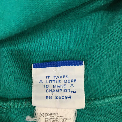 【中古品】【メンズ】 Champion チャンピオン 80's PULLOVER HOODIE VINTAGE 80年代 プルオーバーフーディー トップス パーカー ヴィンテージ 青タグ 145-241218-at-09-tei サイズ：L カラー：グリーン 万代Net店