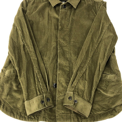 【中古品】【メンズ】 G-STAR RAW ジースターロウ 23AW TIMBER RELAXED OVERSHIRT ティンバー リラックスド オーバーシャツ 長袖 トップス 141-250108-kk-16-tei サイズ：M カラー：オリーブ 万代Net店