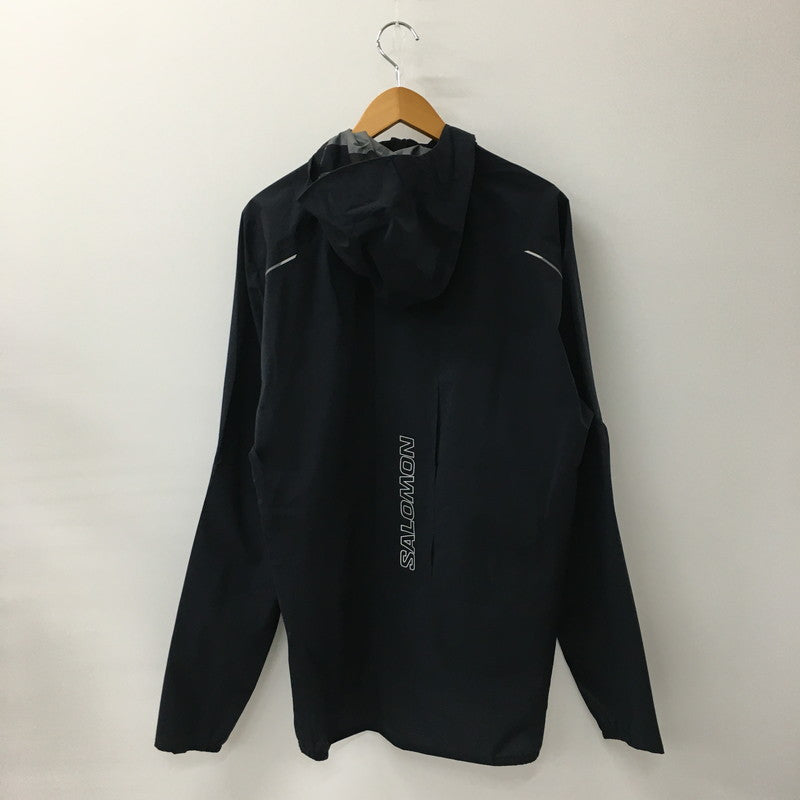 【中古品】【メンズ】  SALOMON サロモン GORE-TEX INFINIUM WINDSTOPPER PRO JACKET 131066 ゴアテックス インフィニウム ウィンドストッパー プロジャケット ライトアウター 144-241221-kk-15-tei サイズ：L カラー：ブラック 万代Net店