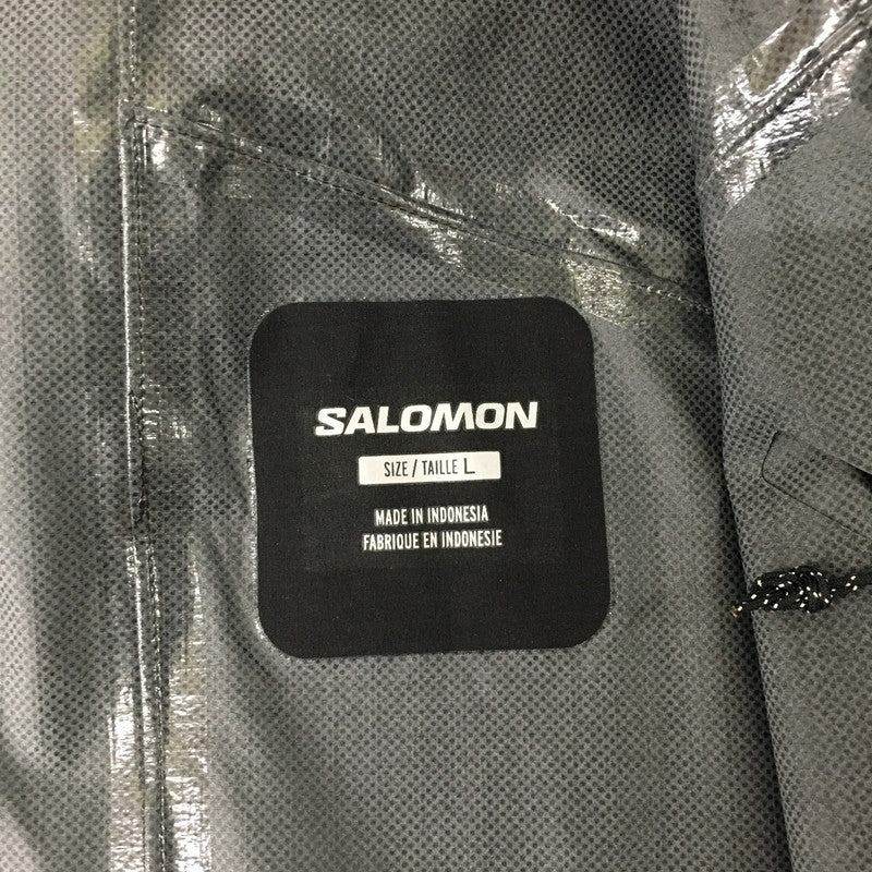 【中古品】【メンズ】  SALOMON サロモン GORE-TEX INFINIUM WINDSTOPPER PRO JACKET 131066 ゴアテックス インフィニウム ウィンドストッパー プロジャケット ライトアウター 144-241221-kk-15-tei サイズ：L カラー：ブラック 万代Net店