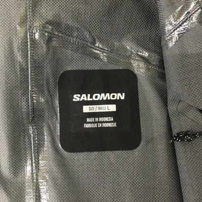 【中古品】【メンズ】  SALOMON サロモン GORE-TEX INFINIUM WINDSTOPPER PRO JACKET 131066 ゴアテックス インフィニウム ウィンドストッパー プロジャケット ライトアウター 144-241221-kk-15-tei サイズ：L カラー：ブラック 万代Net店