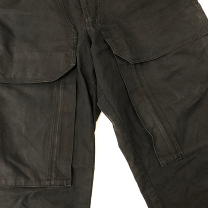 【中古品】【メンズ】 Y's ワイズ 00's CARGO PANTS ME-P07-024 00年代 カーゴパンツ ボトムス 151-241219-kk-01-tei サイズ：4 カラー：ブラック 万代Net店