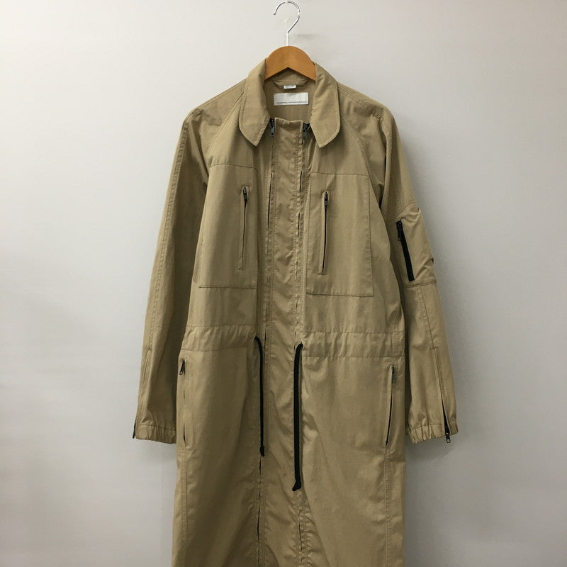 【中古品】【メンズ】  RANDOM IDENTITIES ランダムアイデンティティーズ MILITARY COAT SW-18A ミリタリーコート ライトアウター 140-241221-kk-11-tei サイズ：S カラー：ベージュ 万代Net店