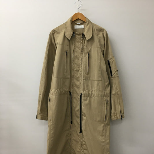 【中古品】【メンズ】  RANDOM IDENTITIES ランダムアイデンティティーズ MILITARY COAT SW-18A ミリタリーコート ライトアウター 140-241221-kk-11-tei サイズ：S カラー：ベージュ 万代Net店