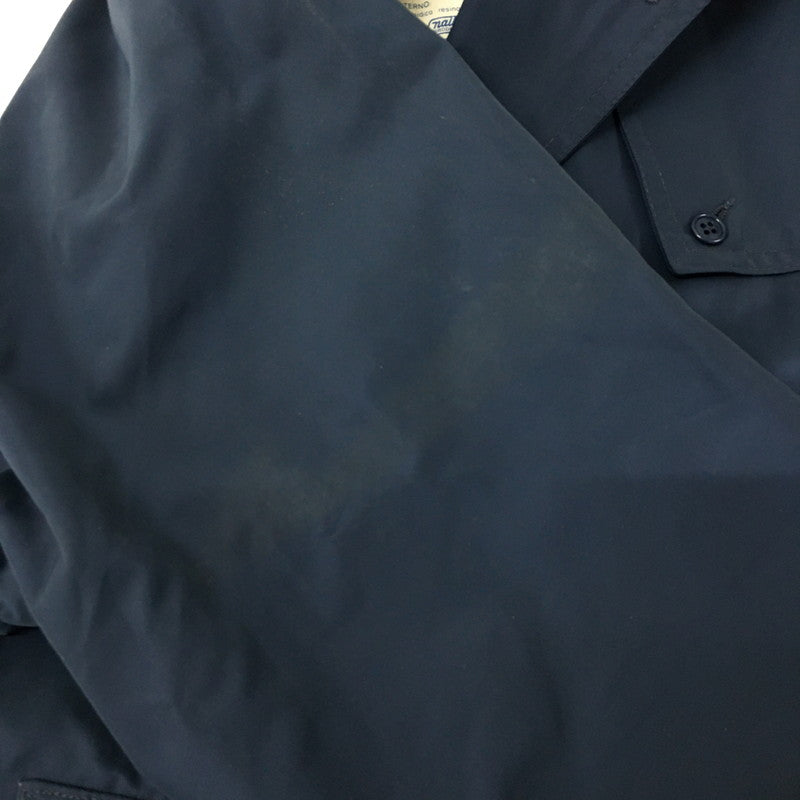 【中古品】【メンズ】  ITALIAN ARMY イタリア軍 60's NYLON TRENCH COAT VINTAGE 60年代 ナイロン トレンチコート アウター ヴィンテージ 145-241221-kk-12-tei サイズ：L カラー：ネイビー 万代Net店