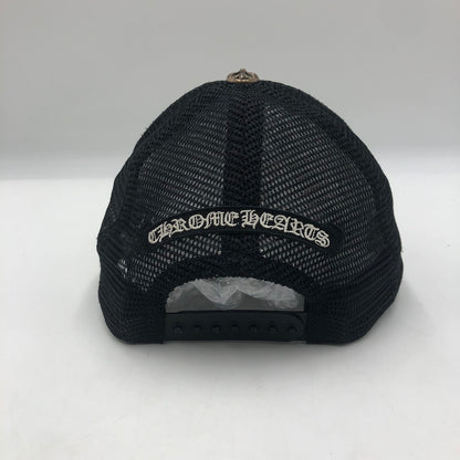 【中古品】【メンズ】 CHROME HEARTS クロムハーツ EYE CHART TRUCKER HAT CH アイチャート トラッカー ハット メッシュ キャップ 帽子 190-250904-KS-02-tei サイズ：表記無し カラー：ブラック 万代Net店