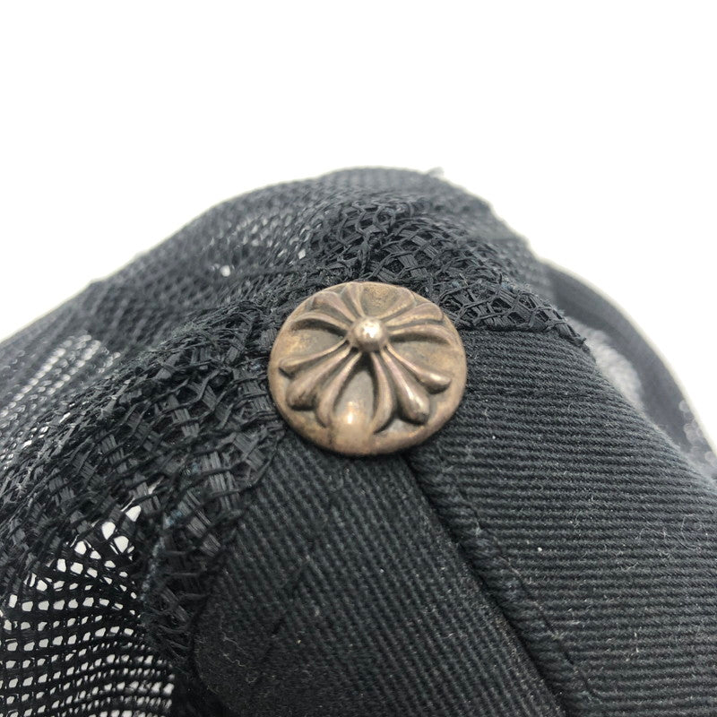 【中古品】【メンズ】 CHROME HEARTS クロムハーツ EYE CHART TRUCKER HAT CH アイチャート トラッカー ハット メッシュ キャップ 帽子 190-250904-KS-02-tei サイズ：表記無し カラー：ブラック 万代Net店