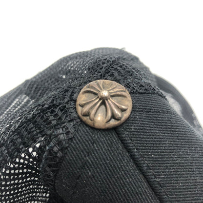 【中古品】【メンズ】 CHROME HEARTS クロムハーツ EYE CHART TRUCKER HAT CH アイチャート トラッカー ハット メッシュ キャップ 帽子 190-250904-KS-02-tei サイズ：表記無し カラー：ブラック 万代Net店