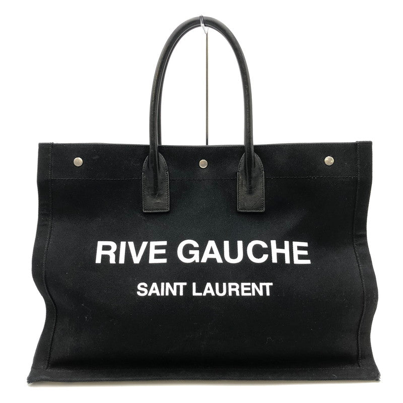 【中古品】【メンズ】 RIVE GAUCHE CANVAS TOTE BAG リヴゴーシュ キャンバス トートバッグ カバン 180-241228-kk-01-tei カラー：ブラック 万代Net店