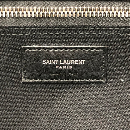 【中古品】【メンズ】 SAINT LAURENT サンローラン RIVE GAUCHE CANVAS TOTE BAG リヴゴーシュ キャンバス トートバッグ カバン 180-241228-kk-01-tei カラー：ブラック 万代Net店