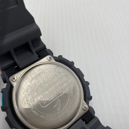 【中古品】【メンズ】 CASIO カシオ ANALOG-DIGITAL MODEL G-SHOCK GA-110TS-8A3JF アナログデジタル モデル ジーショック 腕時計 196-260808-yo-09-tei カラー：グレー/ブルー 万代Net店