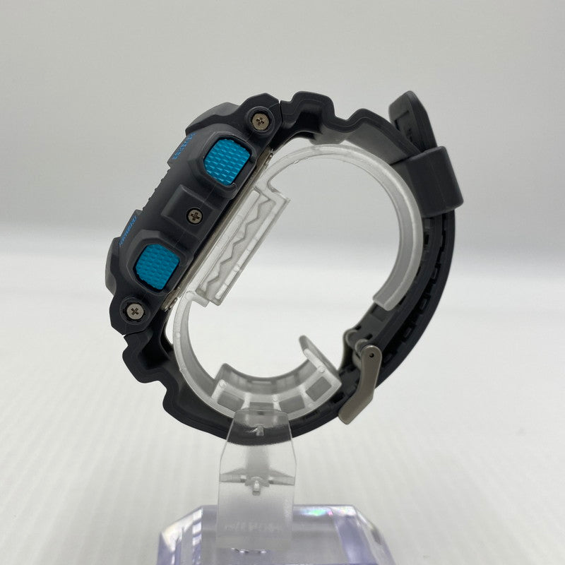 【中古品】【メンズ】 CASIO カシオ ANALOG-DIGITAL MODEL G-SHOCK GA-110TS-8A3JF アナログデジタル モデル ジーショック 腕時計 196-260808-yo-09-tei カラー：グレー/ブルー 万代Net店