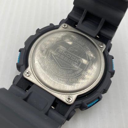 【中古品】【メンズ】 CASIO カシオ ANALOG-DIGITAL MODEL G-SHOCK GA-110TS-8A3JF アナログデジタル モデル ジーショック 腕時計 196-260808-yo-09-tei カラー：グレー/ブルー 万代Net店