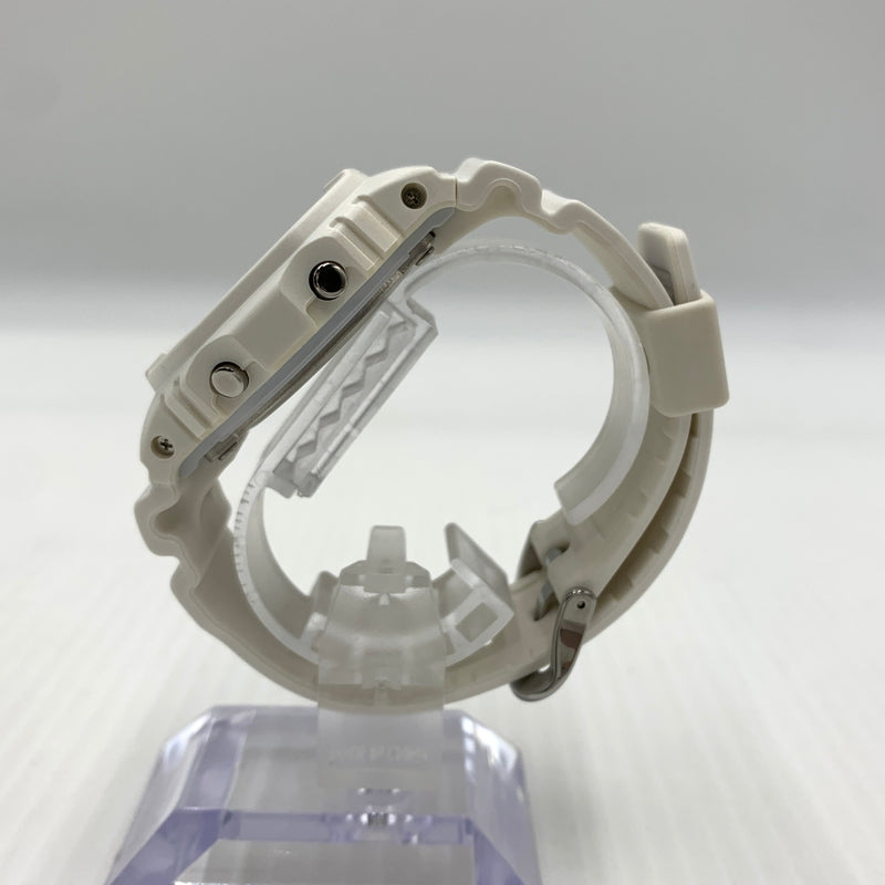 【中古品】【メンズ】 CASIO カシオ CHUNICHI DRAGONS MODEL G-SHOCK DW-5600VT 中日ドラゴンズ 立浪和義 引退記念 モデル ジーショック 腕時計 196-260814-yo-04-tei カラー：ホワイト/ブルー 万代Net店