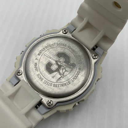 【中古品】【メンズ】 CASIO カシオ CHUNICHI DRAGONS MODEL G-SHOCK DW-5600VT 中日ドラゴンズ 立浪和義 引退記念 モデル ジーショック 腕時計 196-260814-yo-04-tei カラー：ホワイト/ブルー 万代Net店
