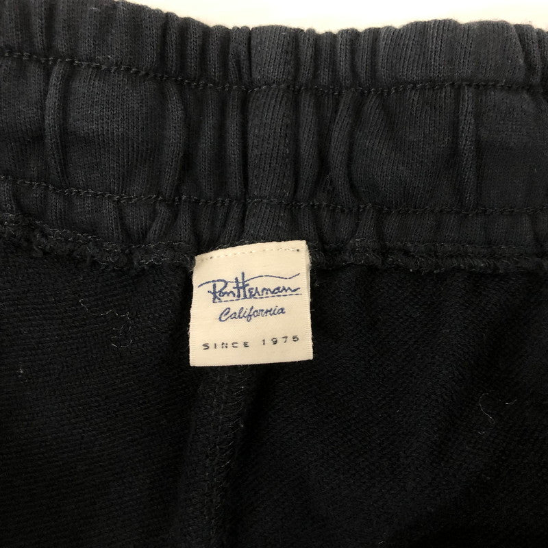 【中古品】【メンズ】 Ron Herman ロンハーマン SWEAT SHORTS 3820600070 スウェットショーツ ボトムス ショートパンツ ハーフパンツ 152-241224-kk-17-tei サイズ：M カラー：ブラック 万代Net店