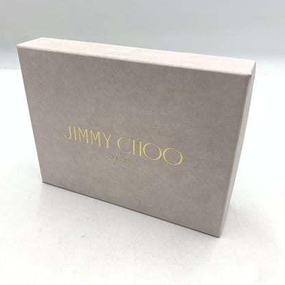 【中古品】【レディース】 JIMMY CHOO ジミーチュウ CASEY-Z U CARD CASE OAJ 241 キャシーゼット カードケース コインケース レザー 181-251204-ts-01-tei カラー：ブラック 万代Net店
