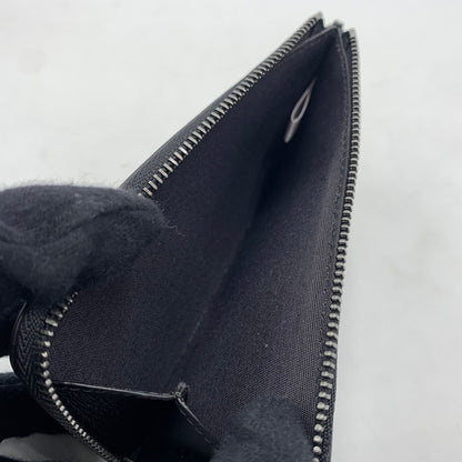 【中古品】【レディース】 JIMMY CHOO ジミーチュウ CASEY-Z U CARD CASE OAJ 241 キャシーゼット カードケース コインケース レザー 181-251204-ts-01-tei カラー：ブラック 万代Net店