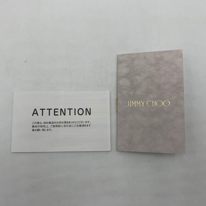 【中古品】【レディース】 JIMMY CHOO ジミーチュウ CASEY-Z U CARD CASE OAJ 241 キャシーゼット カードケース コインケース レザー 181-251204-ts-01-tei カラー：ブラック 万代Net店