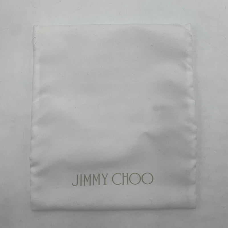 【中古品】【レディース】 JIMMY CHOO ジミーチュウ CASEY-Z U CARD CASE OAJ 241 キャシーゼット カードケース コインケース レザー 181-251204-ts-01-tei カラー：ブラック 万代Net店