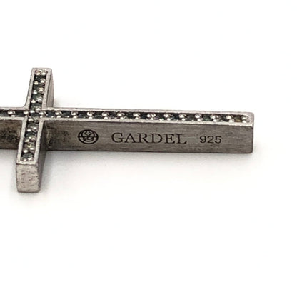 【中古品】【メンズ】  GARDEL ガーデル TWO ME CROSS NECKLACE トゥーミー クロス ネックレス アクセサリー 192-241228-kk-04-tei カラー：シルバー 万代Net店