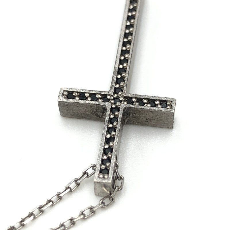 【中古品】【メンズ】  GARDEL ガーデル TWO ME CROSS NECKLACE トゥーミー クロス ネックレス アクセサリー 192-241228-kk-04-tei カラー：シルバー 万代Net店