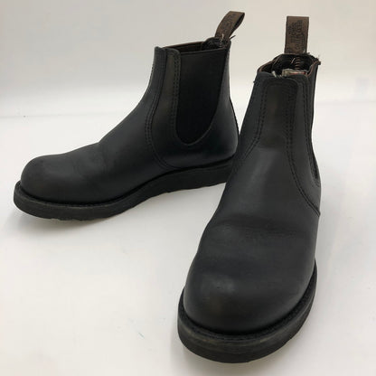 【中古品】【メンズ】 RED WING レッドウィング 3194 CLASSIC CHELSEA クラシックチェルシー サイドゴアブーツ 靴 164-250204-kk-22-tei カラー：ブラック 万代Net店