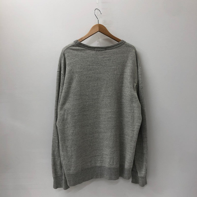 【中古品】【メンズ】 GLORY BOUND LOGO PRINT SWEAT グローリーバウンド ロゴ プリントスウェット トップス トレーナー 142-250107-kk-04-tei サイズ：XL カラー：グレー 万代Net店