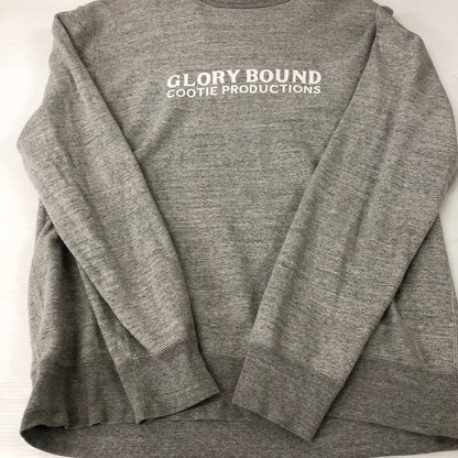 【中古品】【メンズ】 GLORY BOUND LOGO PRINT SWEAT グローリーバウンド ロゴ プリントスウェット トップス トレーナー 142-250107-kk-04-tei サイズ：XL カラー：グレー 万代Net店
