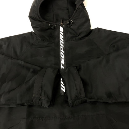 【中古品】【メンズ】 WESTED PARIS ウェイステッドパリス NYLON ANORAK JACKET ナイロン アノラックジャケット ライトアウター 142-241224-kk-07-tei サイズ：S カラー：ブラック 万代Net店
