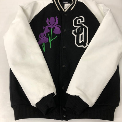 【中古美品】【メンズ】  SEQUEL シークエル 22AW VARSITY JACKET SQ-22AW-JK-06 バーシティージャケット アウター スタジャン 142-241224-kk-09-tei サイズ：M カラー：ブラック 万代Net店