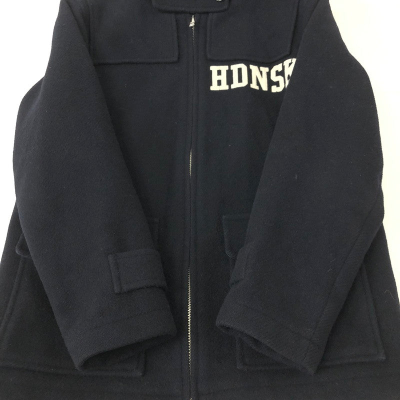 【中古品】【メンズ】 HideandSeek ハイドアンドシーク WOOL BLOUSON HJ-120110 ウールブルゾン ジャケット アウター 145-241226-yo-08-tei サイズ：M カラー：ネイビー 万代Net店