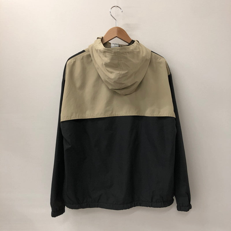 【中古品】【メンズ】 HUF ハフ HOODED JACKET WJK0005 フーデッド ジャケット ライトアウター 142-241226-yo-15-tei サイズ：M カラー：ベージュ 黒 万代Net店