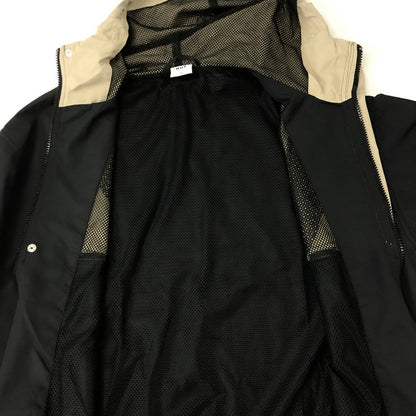 【中古品】【メンズ】 HUF ハフ HOODED JACKET WJK0005 フーデッド ジャケット ライトアウター 142-241226-yo-15-tei サイズ：M カラー：ベージュ 黒 万代Net店