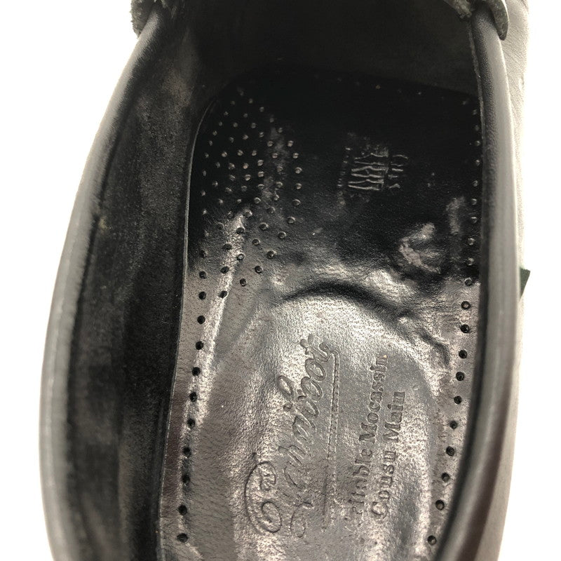 【中古品】【メンズ】 Paraboot パラブーツ PARABOOT パラブーツ CORAUX MARINE コロー マリーン 革靴 ペニーローファー 164-250204-kk-25-tei カラー：ブラック 万代Net店