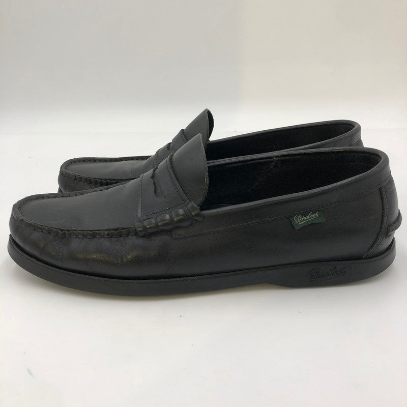 【中古品】【メンズ】 Paraboot パラブーツ PARABOOT パラブーツ CORAUX MARINE コロー マリーン 革靴 ペニーローファー 164-250204-kk-25-tei カラー：ブラック 万代Net店