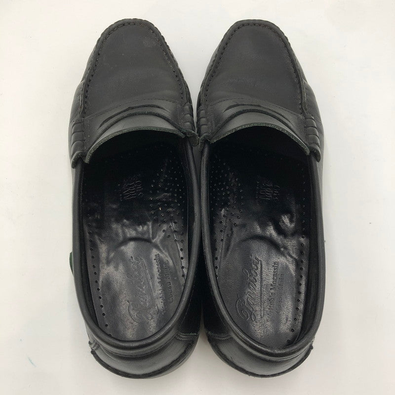 【中古品】【メンズ】 Paraboot パラブーツ PARABOOT パラブーツ CORAUX MARINE コロー マリーン 革靴 ペニーローファー 164-250204-kk-25-tei カラー：ブラック 万代Net店