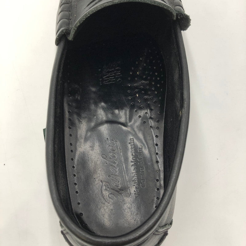 【中古品】【メンズ】 Paraboot パラブーツ PARABOOT パラブーツ CORAUX MARINE コロー マリーン 革靴 ペニーローファー 164-250204-kk-25-tei カラー：ブラック 万代Net店