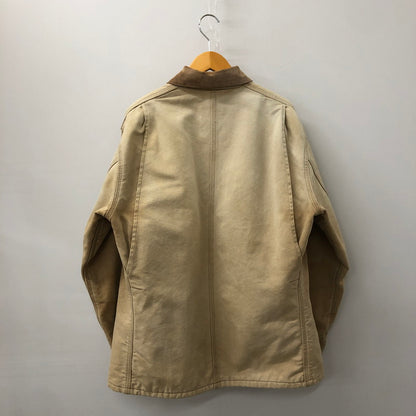 【現状渡し品】【メンズ】 Carhartt カーハート 90's DUCK CHORE COAT 90年代 ダック チョアコート アウター ブランケットライナー  ジャケット 145-250117-kk-16-tei サイズ：表記消え 下記参照 カラー：ベージュ 万代Net店